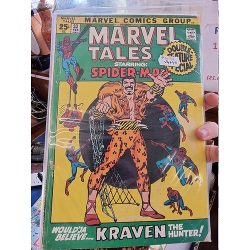 324 - MARVEL COMICS: a group of approx 145 vintage Marvel comics, largely Marvel Tales and the Amazin... 