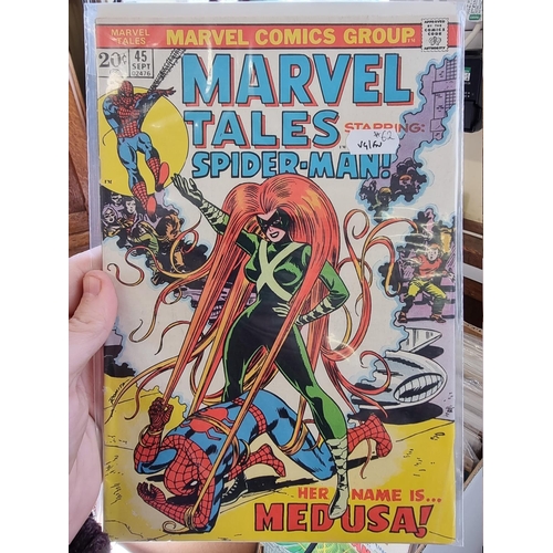 324 - MARVEL COMICS: a group of approx 145 vintage Marvel comics, largely Marvel Tales and the Amazin... 