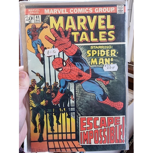 324 - MARVEL COMICS: a group of approx 145 vintage Marvel comics, largely Marvel Tales and the Amazin... 