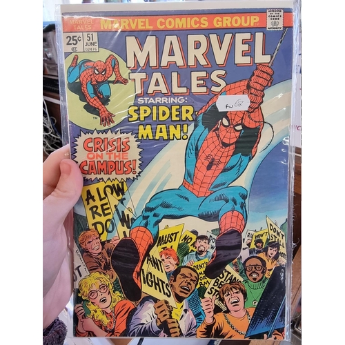 324 - MARVEL COMICS: a group of approx 145 vintage Marvel comics, largely Marvel Tales and the Amazin... 