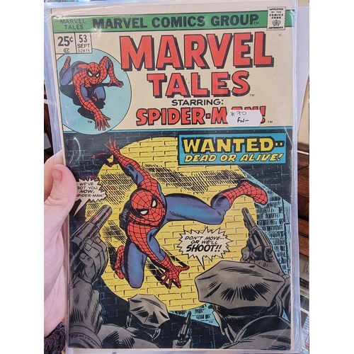 324 - MARVEL COMICS: a group of approx 145 vintage Marvel comics, largely Marvel Tales and the Amazin... 