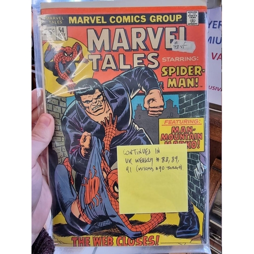 324 - MARVEL COMICS: a group of approx 145 vintage Marvel comics, largely Marvel Tales and the Amazin... 