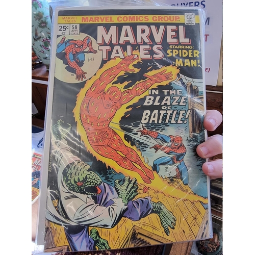 324 - MARVEL COMICS: a group of approx 145 vintage Marvel comics, largely Marvel Tales and the Amazin... 