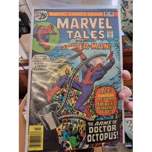 324 - MARVEL COMICS: a group of approx 145 vintage Marvel comics, largely Marvel Tales and the Amazin... 