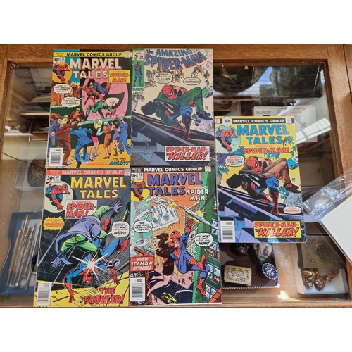 324 - MARVEL COMICS: a group of approx 145 vintage Marvel comics, largely Marvel Tales and the Amazin... 