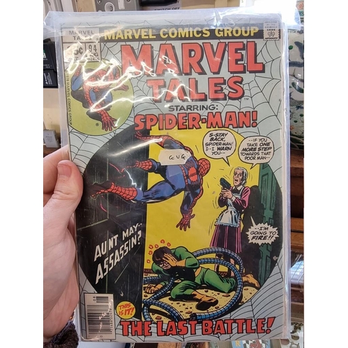 324 - MARVEL COMICS: a group of approx 145 vintage Marvel comics, largely Marvel Tales and the Amazin... 