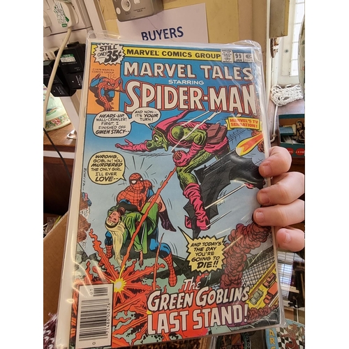 324 - MARVEL COMICS: a group of approx 145 vintage Marvel comics, largely Marvel Tales and the Amazin... 