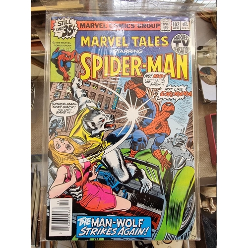 324 - MARVEL COMICS: a group of approx 145 vintage Marvel comics, largely Marvel Tales and the Amazin... 