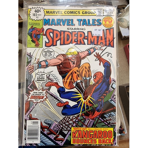 324 - MARVEL COMICS: a group of approx 145 vintage Marvel comics, largely Marvel Tales and the Amazin... 