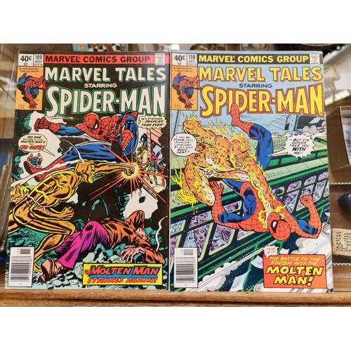 324 - MARVEL COMICS: a group of approx 145 vintage Marvel comics, largely Marvel Tales and the Amazin... 