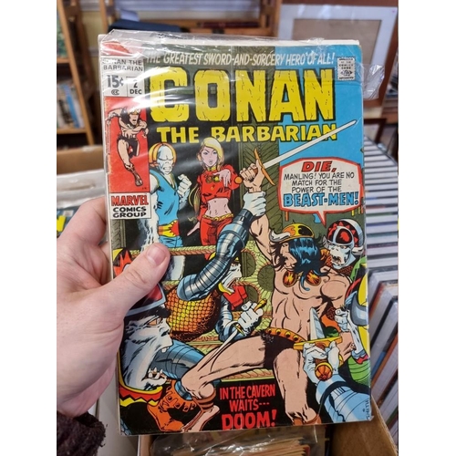 328 - COMICS: group of approx 140+ mixed comics, to include c.57 issues Conan and Conan the Barbarian... 