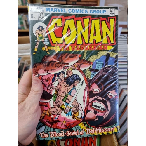 328 - COMICS: group of approx 140+ mixed comics, to include c.57 issues Conan and Conan the Barbarian... 