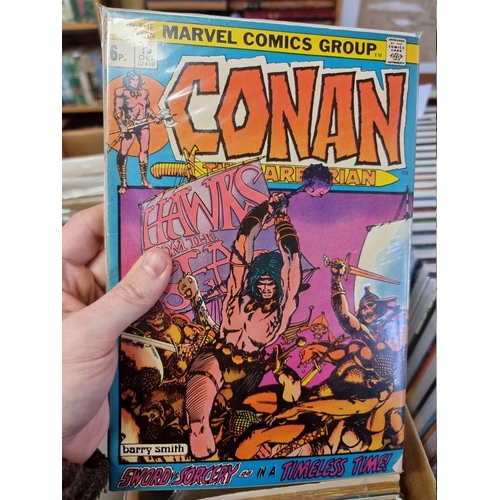 328 - COMICS: group of approx 140+ mixed comics, to include c.57 issues Conan and Conan the Barbarian... 