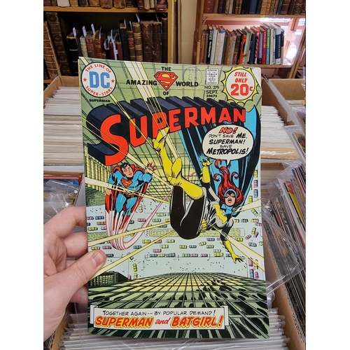 329 - ACTION COMICS & SUPERMAN: collection of approx 150+ issues, late 1960s-early 80s, generally in g... 