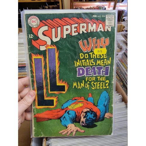 329 - ACTION COMICS & SUPERMAN: collection of approx 150+ issues, late 1960s-early 80s, generally in g... 