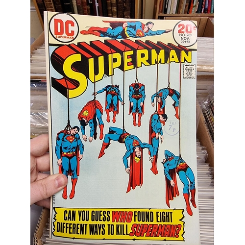 329 - ACTION COMICS & SUPERMAN: collection of approx 150+ issues, late 1960s-early 80s, generally in g... 