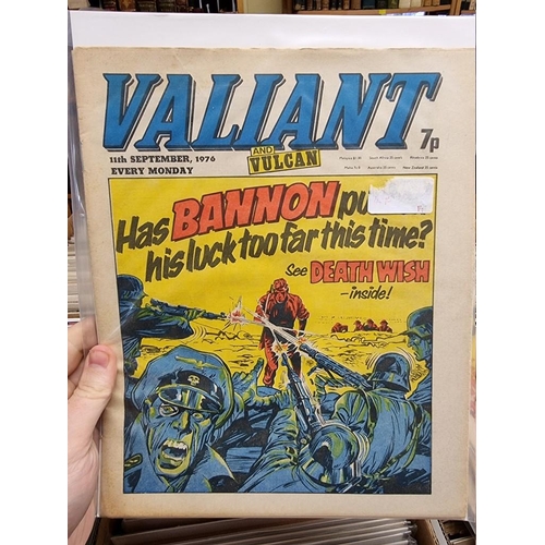 330 - VALIANT: collection of approx 137 issues, Valiant and TV21 comic, early 1970s period, generally in g... 