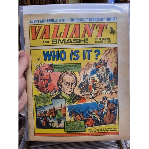 330 - VALIANT: collection of approx 137 issues, Valiant and TV21 comic, early 1970s period, generally in g... 