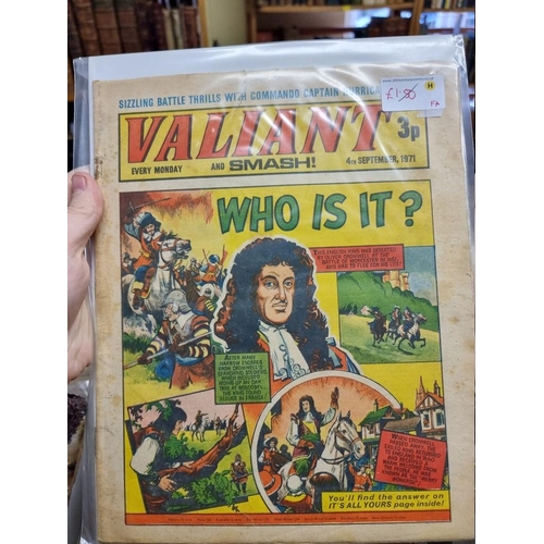 330 - VALIANT: collection of approx 137 issues, Valiant and TV21 comic, early 1970s period, generally in g... 