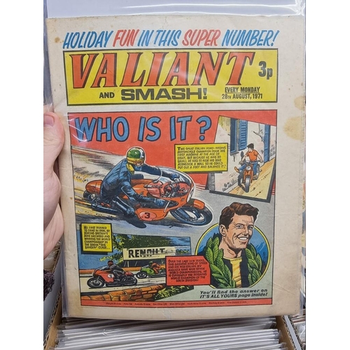 330 - VALIANT: collection of approx 137 issues, Valiant and TV21 comic, early 1970s period, generally in g... 