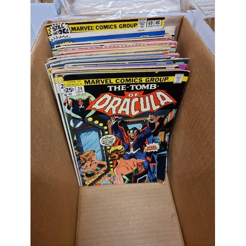 332 - COMICS: MARVEL AND UNDERGROUND: group of approx 194 mixed issues and titles, to include approx 90 mi... 