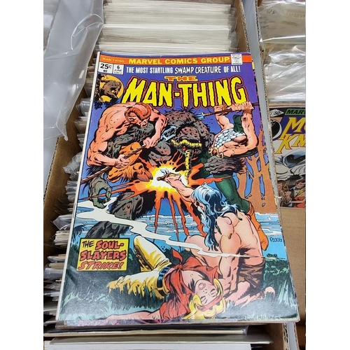 332 - COMICS: MARVEL AND UNDERGROUND: group of approx 194 mixed issues and titles, to include approx 90 mi... 