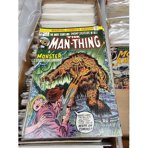 332 - COMICS: MARVEL AND UNDERGROUND: group of approx 194 mixed issues and titles, to include approx 90 mi... 