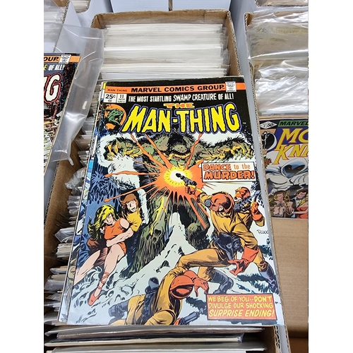 332 - COMICS: MARVEL AND UNDERGROUND: group of approx 194 mixed issues and titles, to include approx 90 mi... 