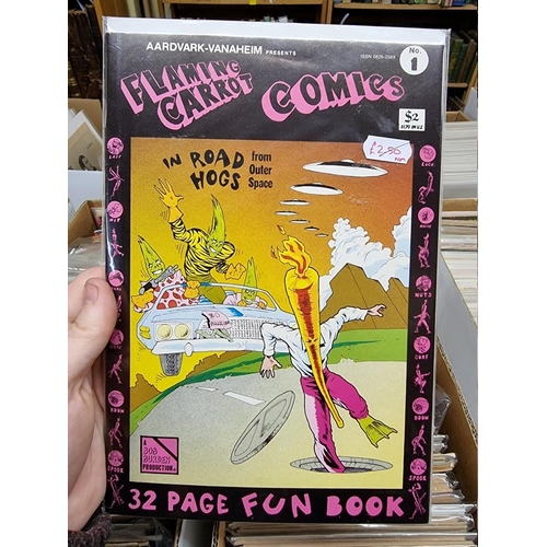 333 - UNDERGROUND COMICS: collection of approx 215+ titles and issues, to include a run of Flaming Ca... 