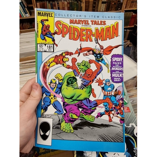 334 - SPIDERMAN: collection of approx 150+ mixed comics, to include a quantity of 'The Amazing Spider... 