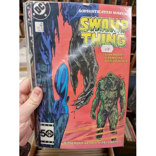 335 - SWAMP THING/DOCTOR STRANGE: collection of approx 218 mixed issues, largely 1970s-80s period, ge... 