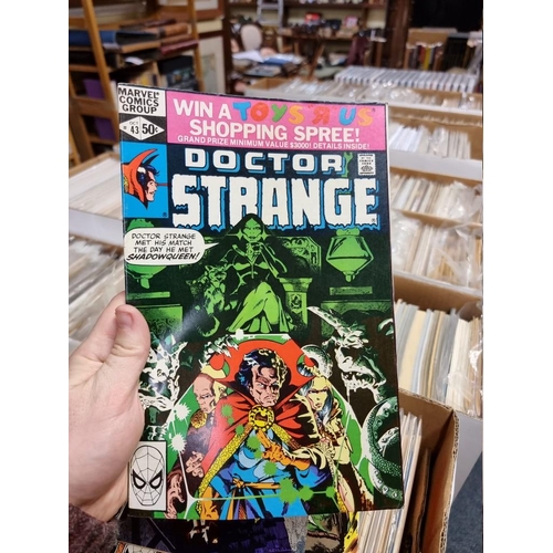 335 - SWAMP THING/DOCTOR STRANGE: collection of approx 218 mixed issues, largely 1970s-80s period, ge... 