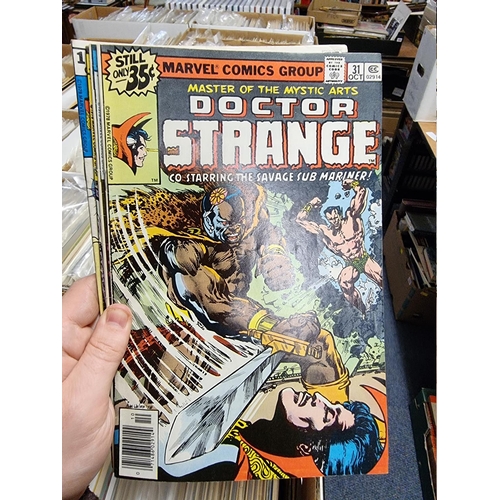 335 - SWAMP THING/DOCTOR STRANGE: collection of approx 218 mixed issues, largely 1970s-80s period, ge... 