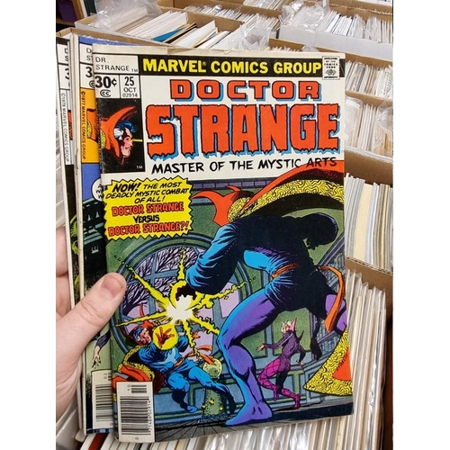 335 - SWAMP THING/DOCTOR STRANGE: collection of approx 218 mixed issues, largely 1970s-80s period, ge... 