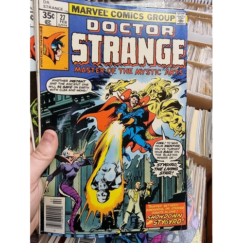 335 - SWAMP THING/DOCTOR STRANGE: collection of approx 218 mixed issues, largely 1970s-80s period, ge... 