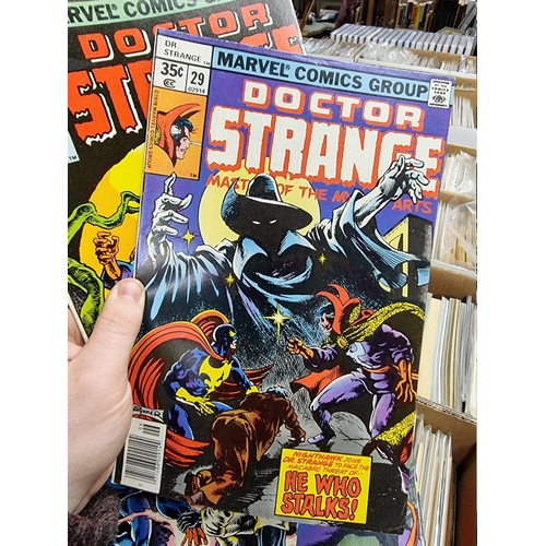 335 - SWAMP THING/DOCTOR STRANGE: collection of approx 218 mixed issues, largely 1970s-80s period, ge... 