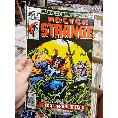 335 - SWAMP THING/DOCTOR STRANGE: collection of approx 218 mixed issues, largely 1970s-80s period, ge... 