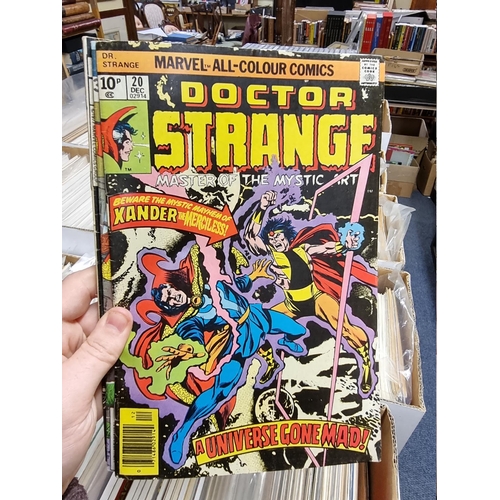 335 - SWAMP THING/DOCTOR STRANGE: collection of approx 218 mixed issues, largely 1970s-80s period, ge... 