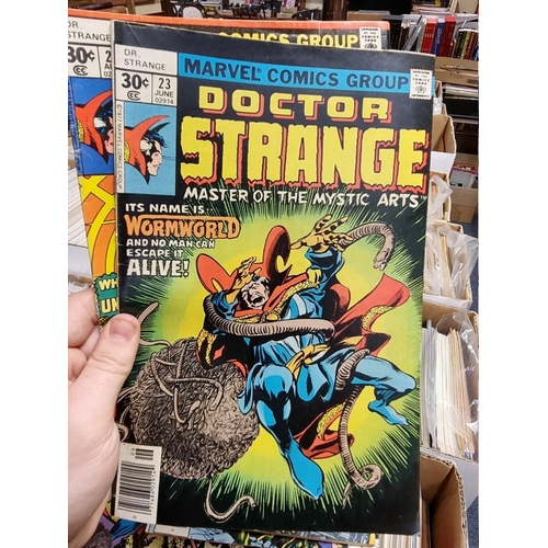 335 - SWAMP THING/DOCTOR STRANGE: collection of approx 218 mixed issues, largely 1970s-80s period, ge... 