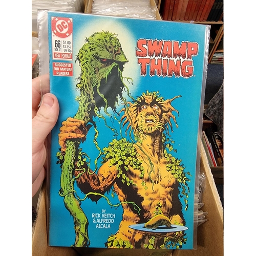 335 - SWAMP THING/DOCTOR STRANGE: collection of approx 218 mixed issues, largely 1970s-80s period, ge... 