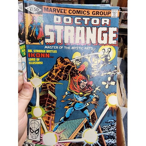 335 - SWAMP THING/DOCTOR STRANGE: collection of approx 218 mixed issues, largely 1970s-80s period, ge... 