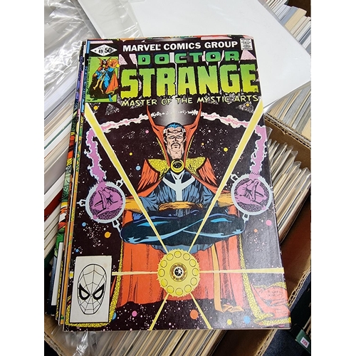 335 - SWAMP THING/DOCTOR STRANGE: collection of approx 218 mixed issues, largely 1970s-80s period, ge... 