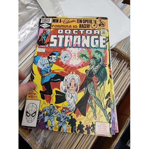 335 - SWAMP THING/DOCTOR STRANGE: collection of approx 218 mixed issues, largely 1970s-80s period, ge... 