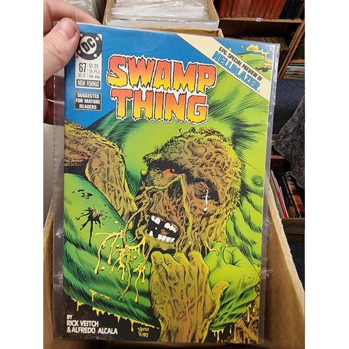 335 - SWAMP THING/DOCTOR STRANGE: collection of approx 218 mixed issues, largely 1970s-80s period, ge... 