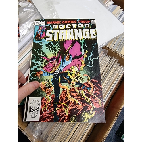 335 - SWAMP THING/DOCTOR STRANGE: collection of approx 218 mixed issues, largely 1970s-80s period, ge... 