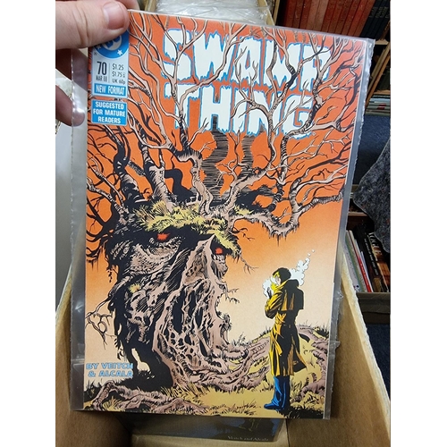 335 - SWAMP THING/DOCTOR STRANGE: collection of approx 218 mixed issues, largely 1970s-80s period, ge... 