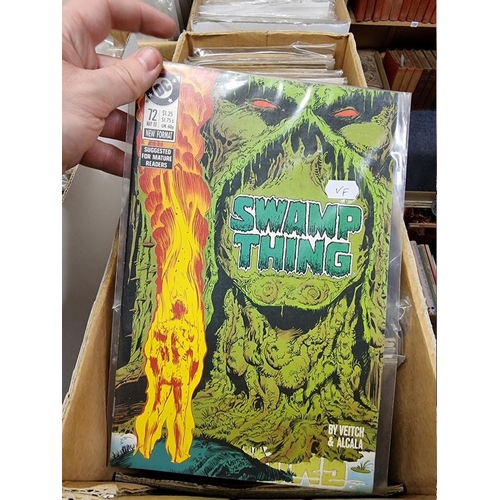 335 - SWAMP THING/DOCTOR STRANGE: collection of approx 218 mixed issues, largely 1970s-80s period, ge... 