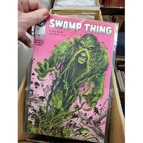 335 - SWAMP THING/DOCTOR STRANGE: collection of approx 218 mixed issues, largely 1970s-80s period, ge... 