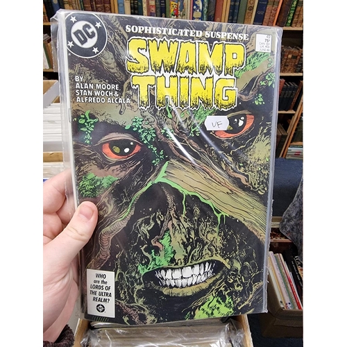 335 - SWAMP THING/DOCTOR STRANGE: collection of approx 218 mixed issues, largely 1970s-80s period, ge... 