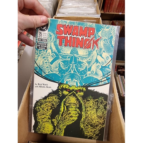 335 - SWAMP THING/DOCTOR STRANGE: collection of approx 218 mixed issues, largely 1970s-80s period, ge... 